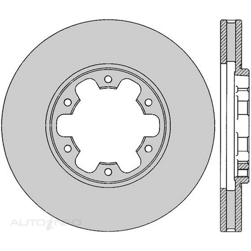 New Genuine PROTEX Rotor - Front #DR626