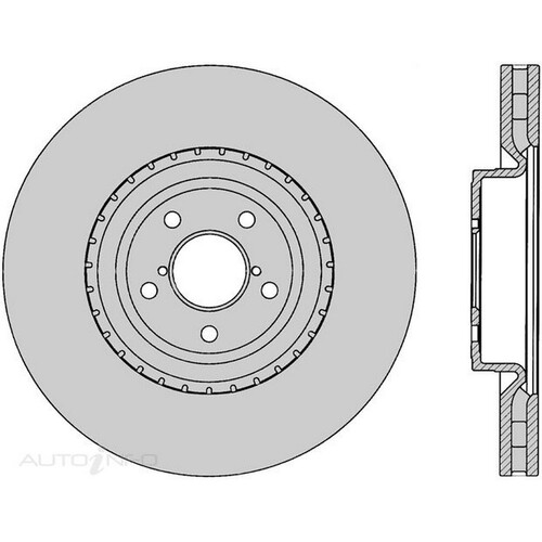 New Genuine PROTEX Rotor - Front #DR654