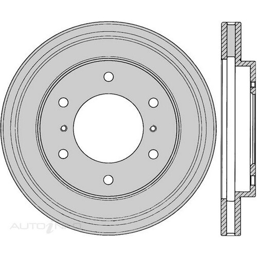 New Genuine PROTEX Rotor - Front #DR660