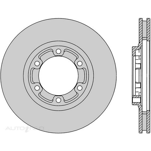 New Genuine PROTEX Rotor - Front #DR662