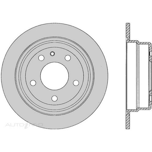New Genuine PROTEX Rotor - Rear #DR670