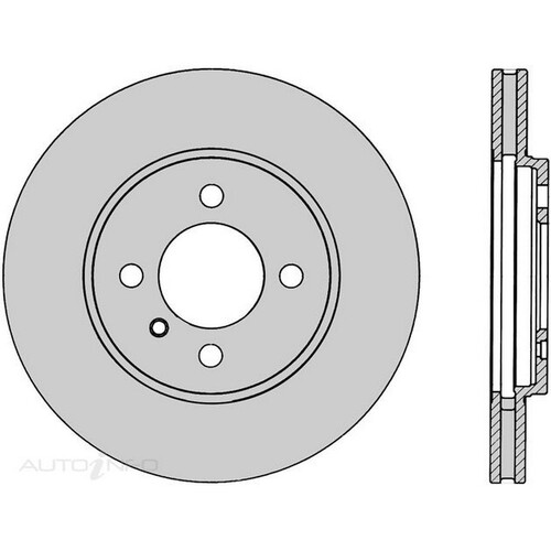 New Genuine PROTEX Rotor - Front #DR679