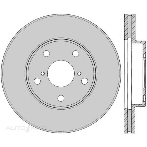 New Genuine PROTEX Rotor - Front #DR692