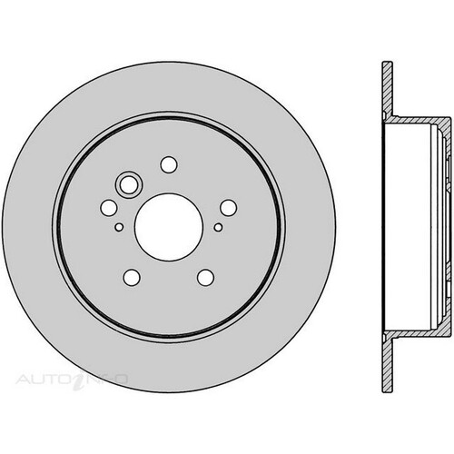 New Genuine PROTEX Rotor - Rear #DR693
