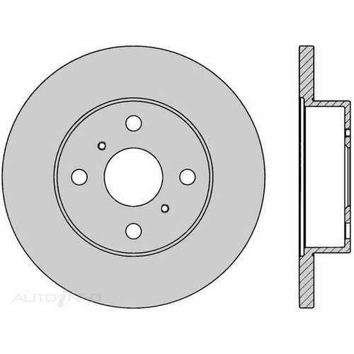 New Genuine PROTEX Rotor - Front #DR701