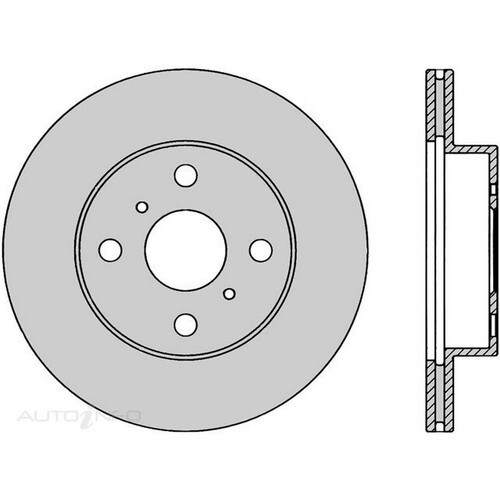 New Genuine PROTEX Rotor - Front #DR702