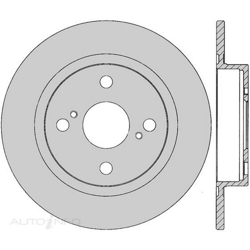 New Genuine PROTEX Rotor - Rear #DR703