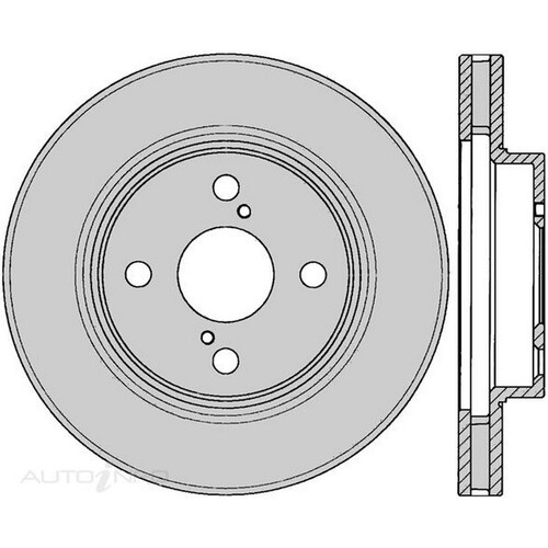 New Genuine PROTEX Rotor - Front #DR712