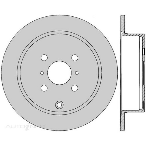 New Genuine PROTEX Rotor - Rear #DR713