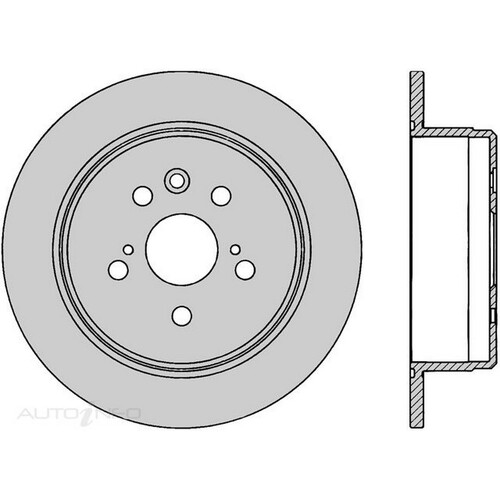 New Genuine PROTEX Rotor - Rear #DR741