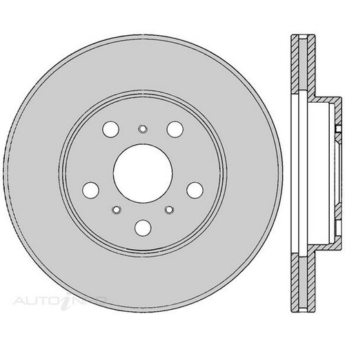New Genuine PROTEX Rotor - Front #DR742