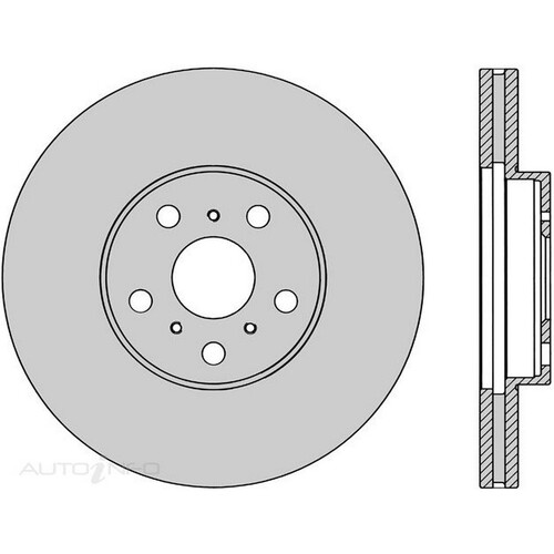 New Genuine PROTEX Rotor - Front #DR743