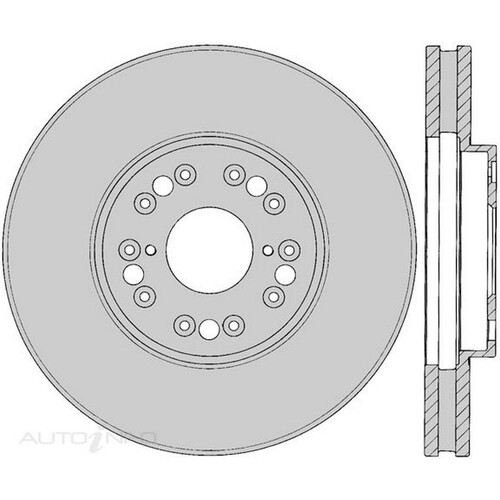 New Genuine PROTEX Rotor - Front #DR748
