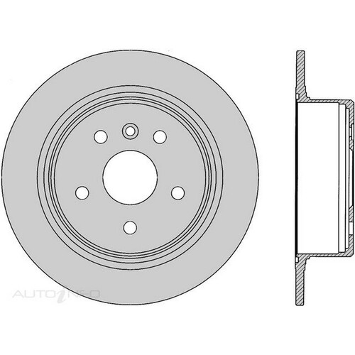 New Genuine PROTEX Rotor - Rear #DR757