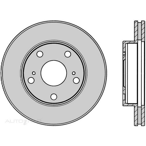 New Genuine PROTEX Rotor - Front #DR760