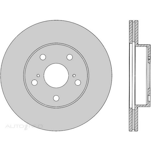 New Genuine PROTEX Rotor - Front #DR761