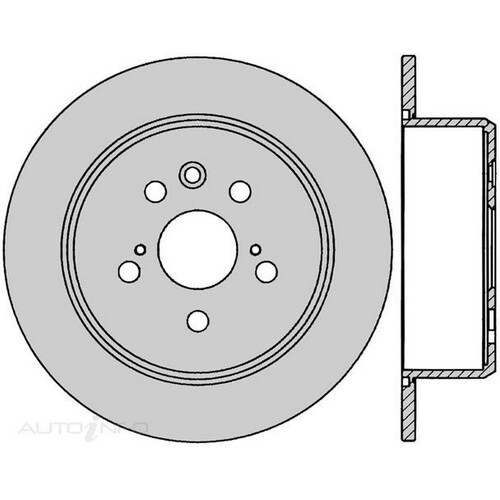 New Genuine PROTEX Rotor - Rear #DR764