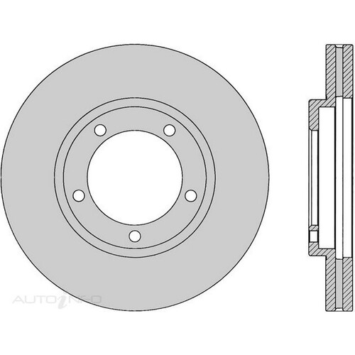 New Genuine PROTEX Rotor - Front #DR770