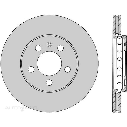 New Genuine PROTEX Rotor - Front #DR800