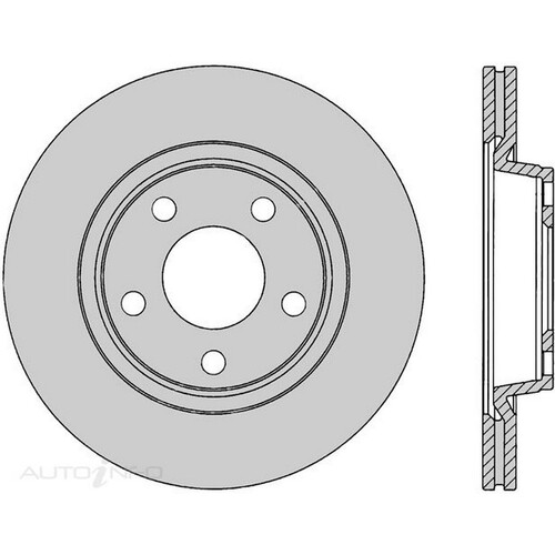 New Genuine PROTEX Rotor - Front #DR806
