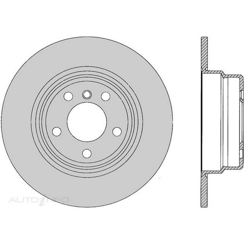 New Genuine PROTEX Rotor - Rear #DR814