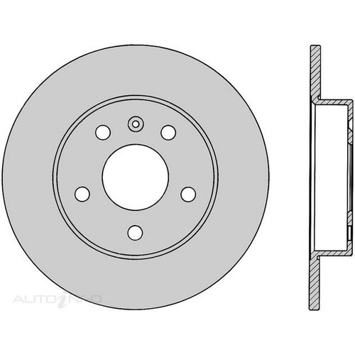 New Genuine PROTEX Rotor - Rear #DR816