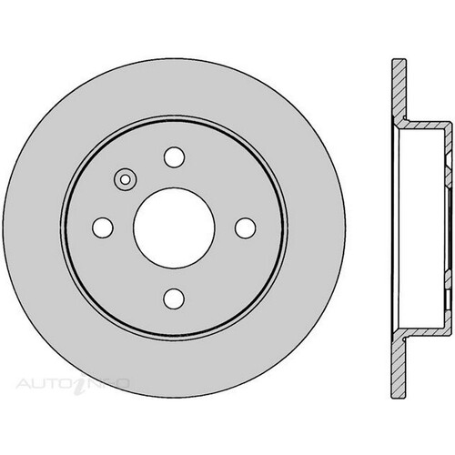 New Genuine PROTEX Rotor - Rear #DR818