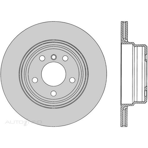 New Genuine PROTEX Rotor - Rear #DR824