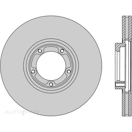 New Genuine PROTEX Rotor - Front #DR828