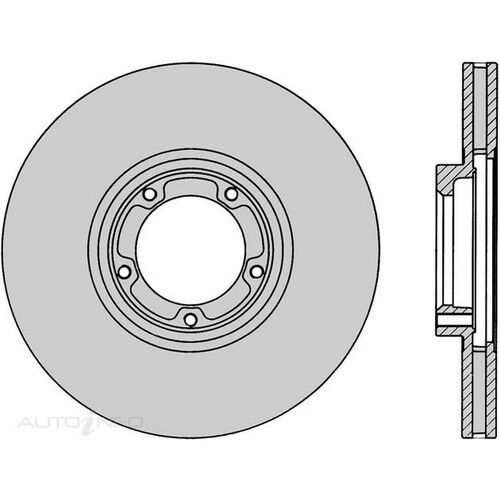 New Genuine PROTEX Rotor - Front #DR829