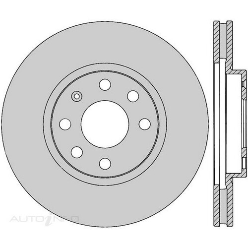 New Genuine PROTEX Rotor - Front #DR847