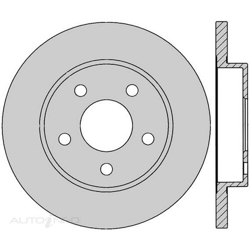 New Genuine PROTEX Rotor - Rear #DR853