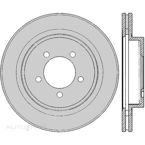 New Genuine PROTEX Rotor - Front #DR864