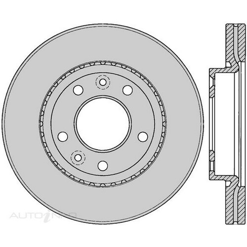 New Genuine PROTEX Rotor - Front #DR878