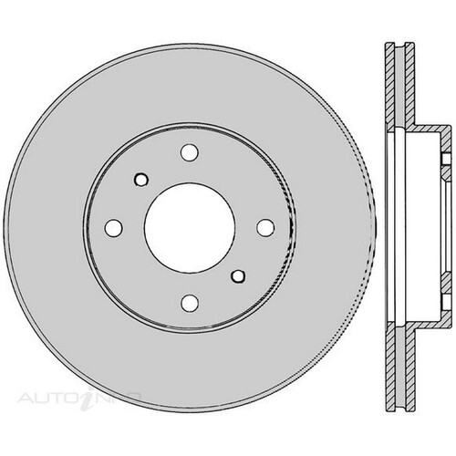 New Genuine PROTEX Rotor - Front #DR903