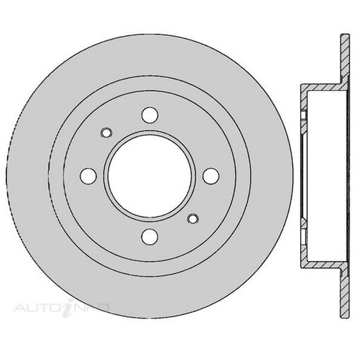 New Genuine PROTEX Rotor - Rear #DR917