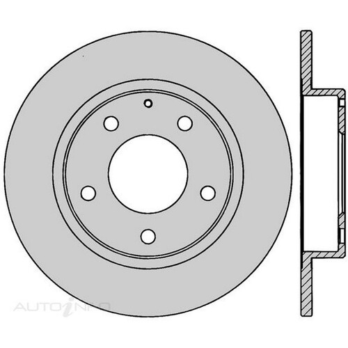 New Genuine PROTEX Rotor - Rear #DR951