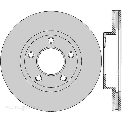 New Genuine PROTEX Rotor - Front #DR955