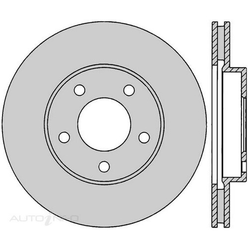 New Genuine PROTEX Rotor - Front #DR957