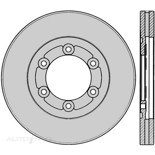 New Genuine PROTEX Rotor - Front #DR959