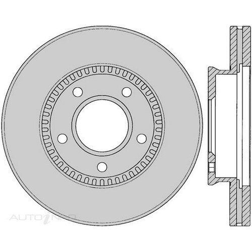 New Genuine PROTEX Rotor - Front #DR961