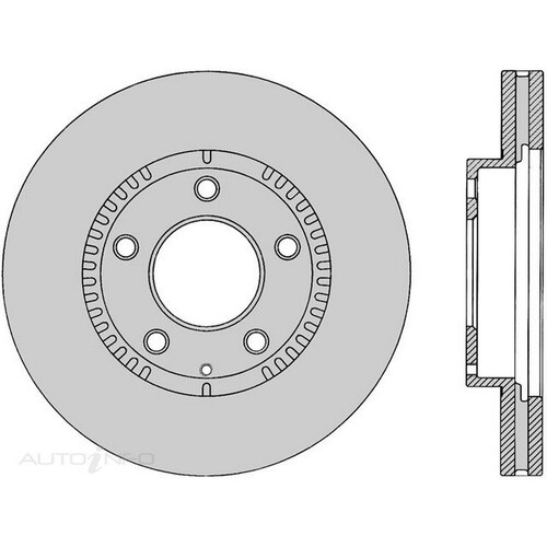 New Genuine PROTEX Rotor - Front #DR962