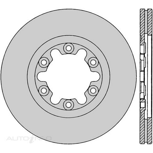 New Genuine PROTEX Rotor - Front #DR964