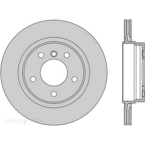 New Genuine PROTEX Rotor - Rear #DR967