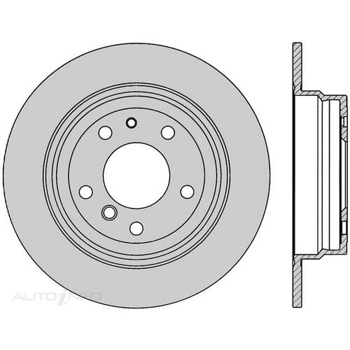 New Genuine PROTEX Rotor - Rear #DR976