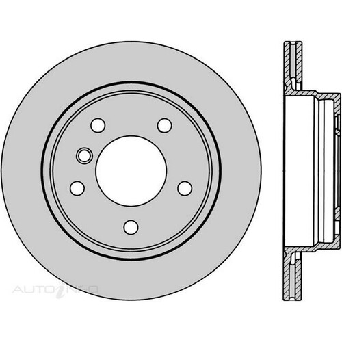 New Genuine PROTEX Rotor - Rear #DR980