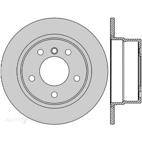 New Genuine PROTEX Rotor - Rear #DR981