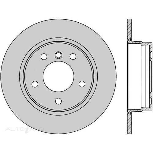 New Genuine PROTEX Rotor - Rear #DR983