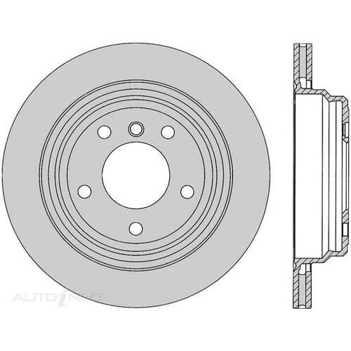 New Genuine PROTEX Rotor - Rear #DR989