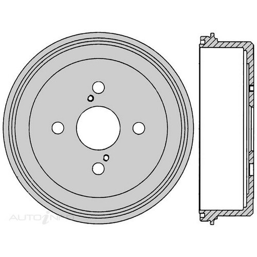 New Genuine PROTEX Brake Drum #DRUM1602